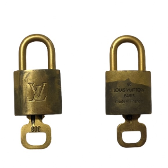 Louis Vuitton Brass Padlock #308 - Picture 1 of 3